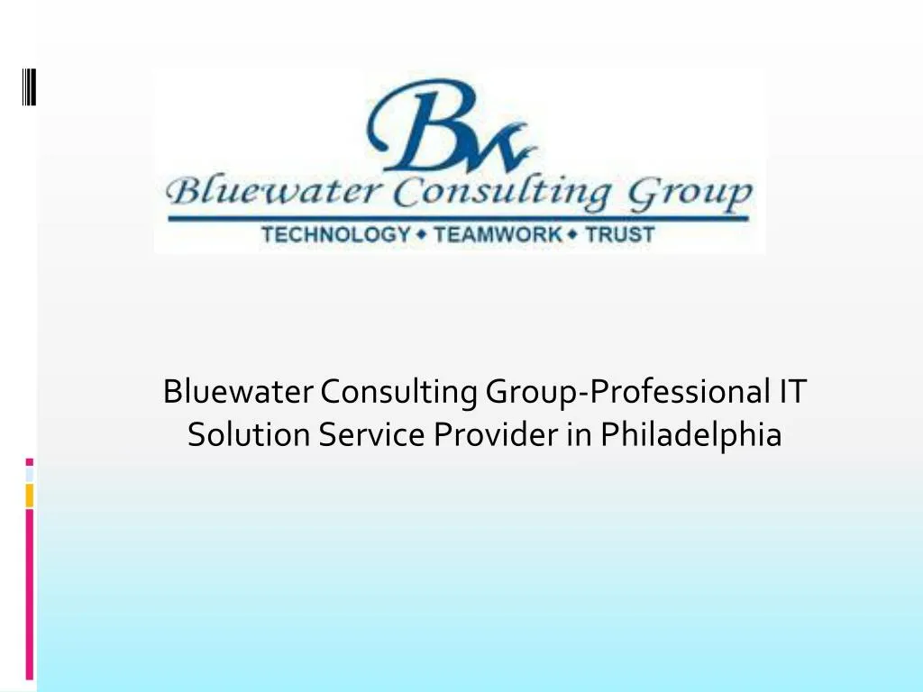 bluewater consulting group professional it solution service provider in philadelphia