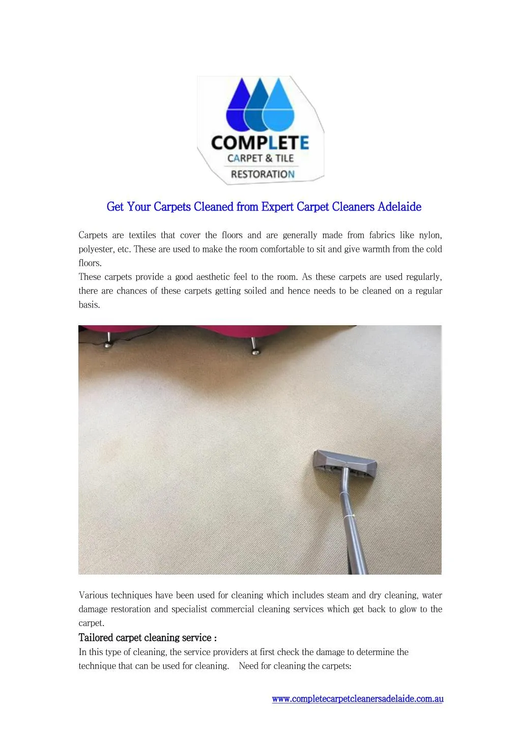 get get your your carpets