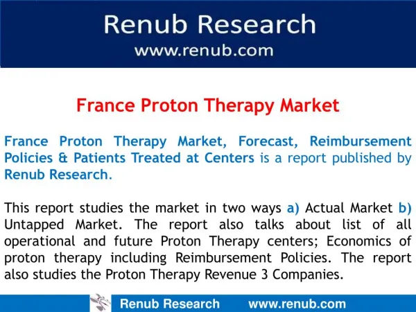 France Proton Therapy Market