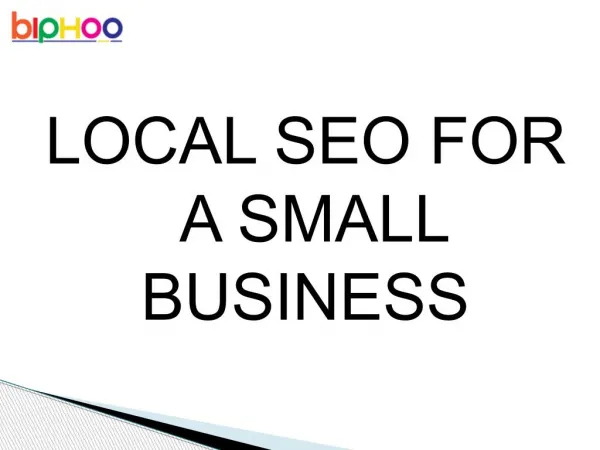 Best Local SEO Services For Small Business Nearby You
