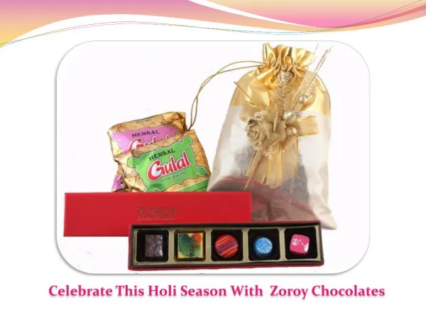 Happy Holi Milk Chocolate Available @ Zoroy.com