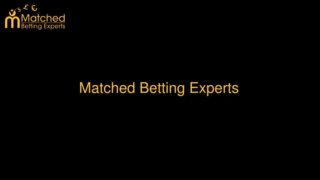 matched betting experts
