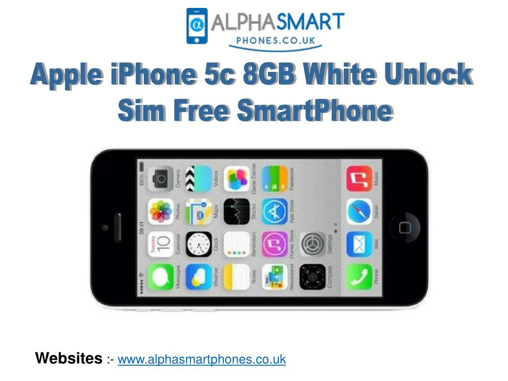 apple iphone 5c 8gb white unlock sim free