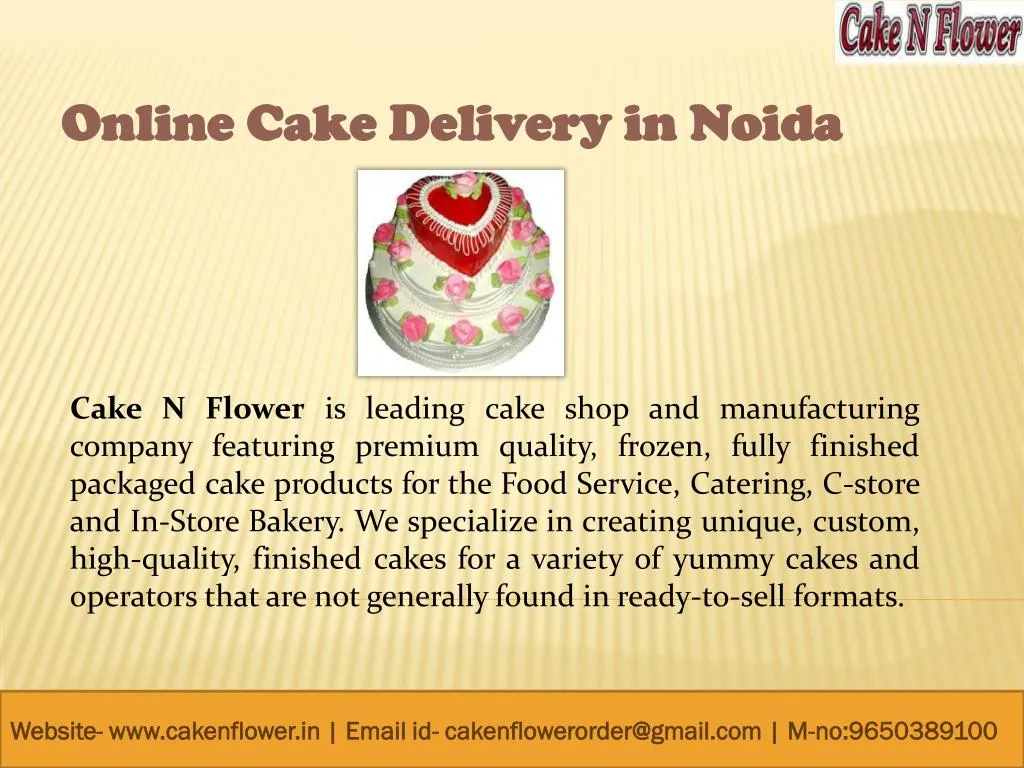 online cake delivery in noida
