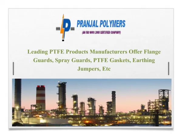 PTFE Ring Gasket Manufacturers