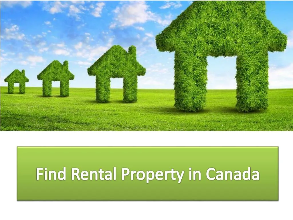 find rental property in c anada