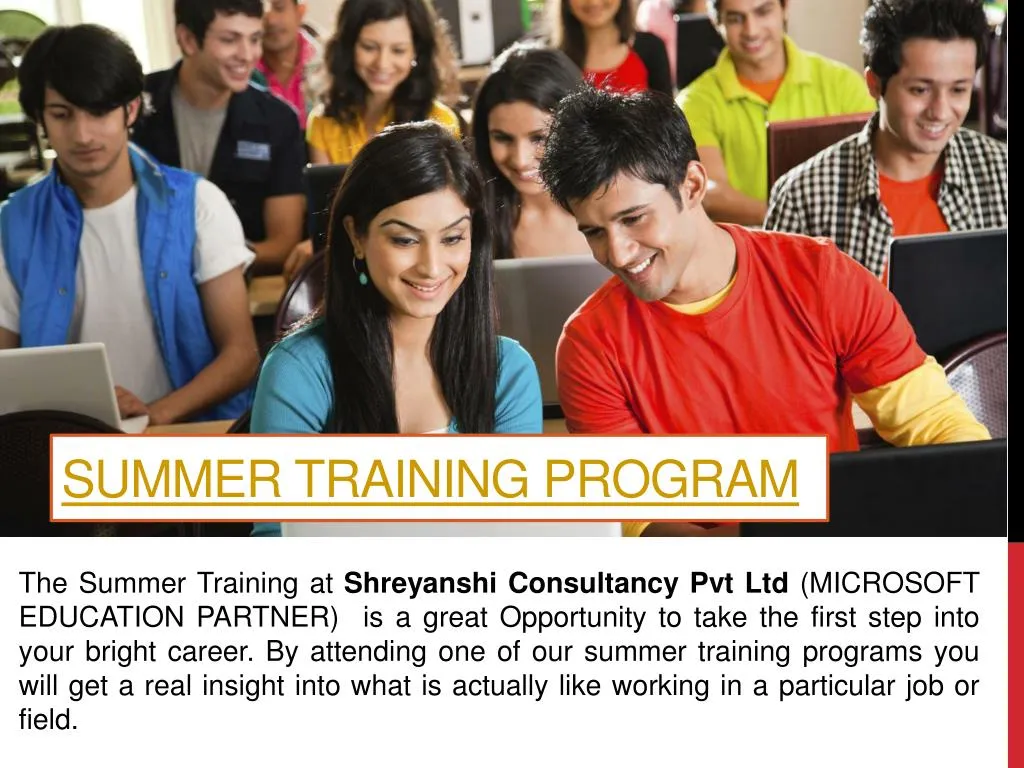 summer training program