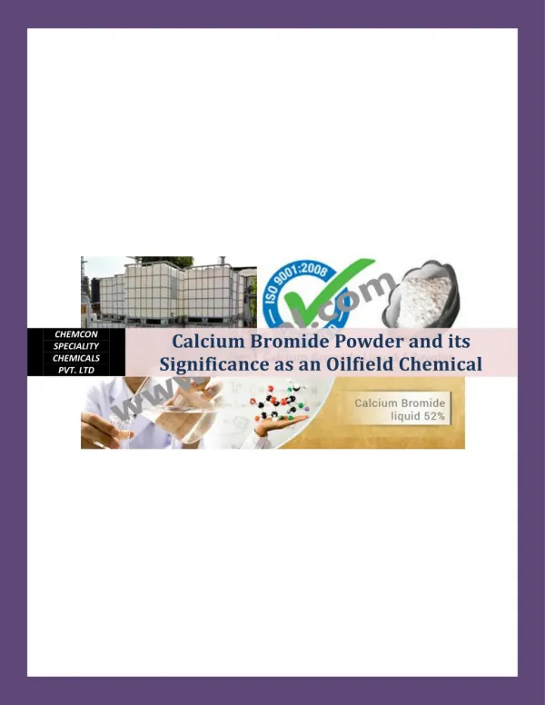 Calcium Bromide Powder