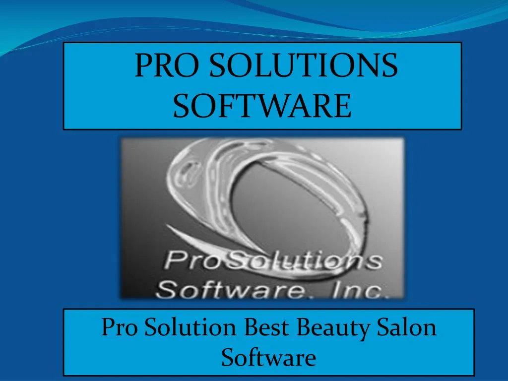 pro solutions software