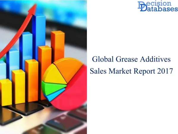 Grease Additives Sales Market Research Report: Worldwide Analysis 2017