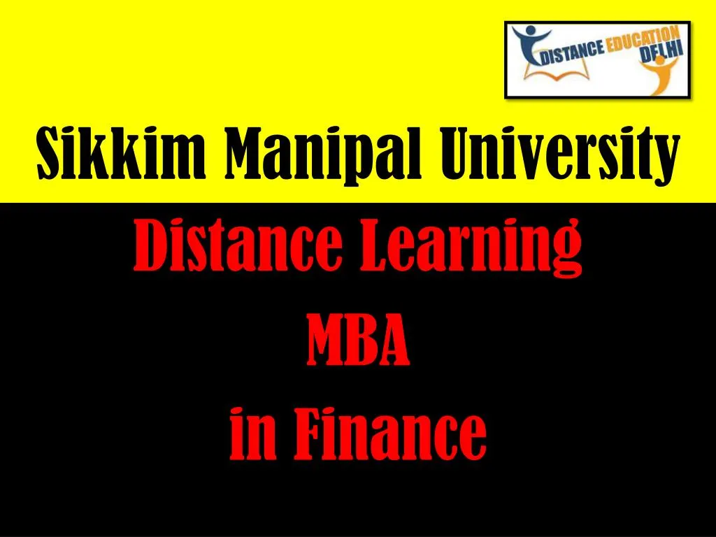sikkim manipal university