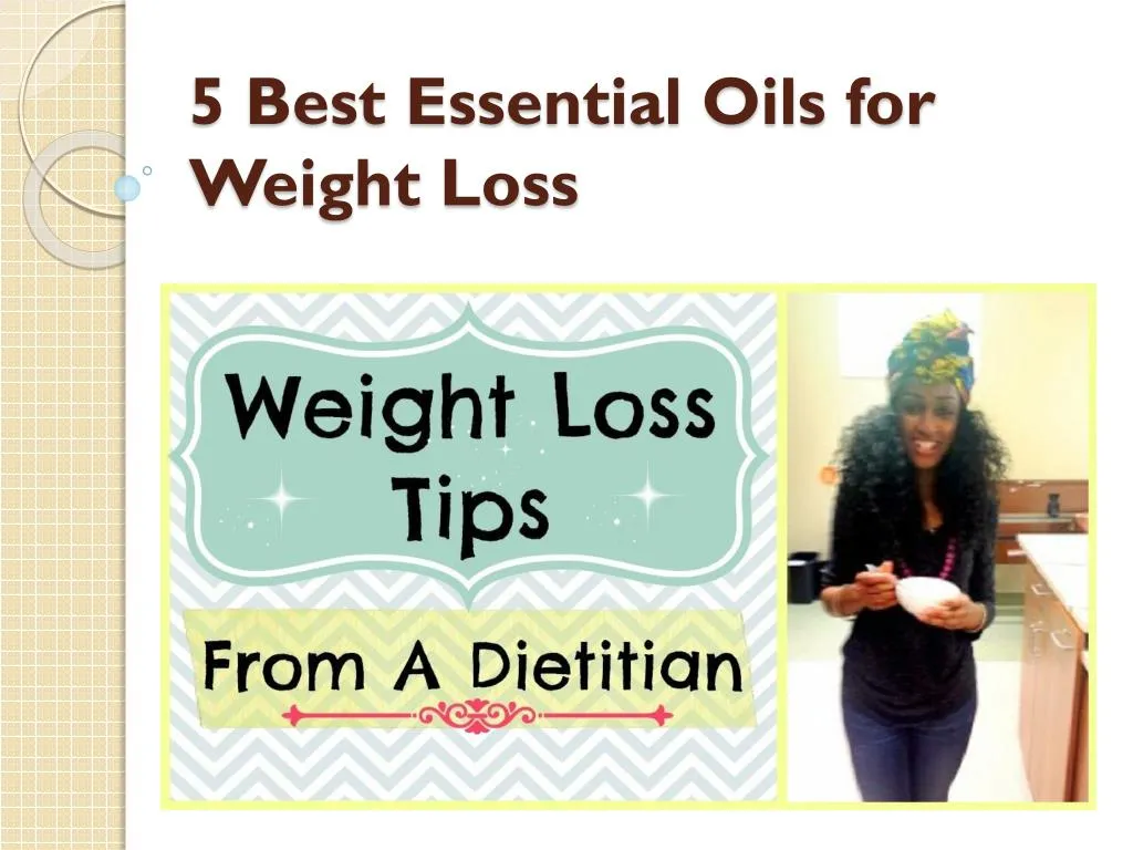 5 best essential oils for weight loss