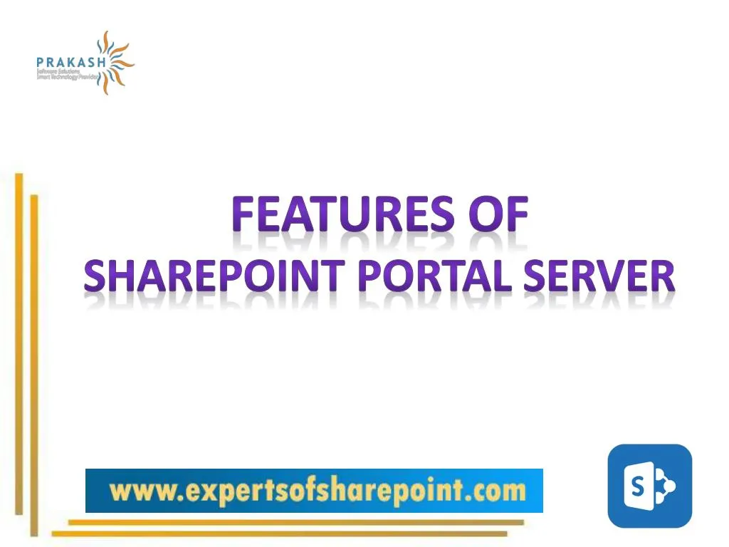 features of sharepoint portal server