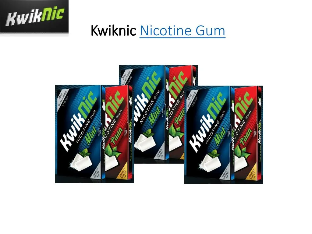 kwiknic nicotine gum