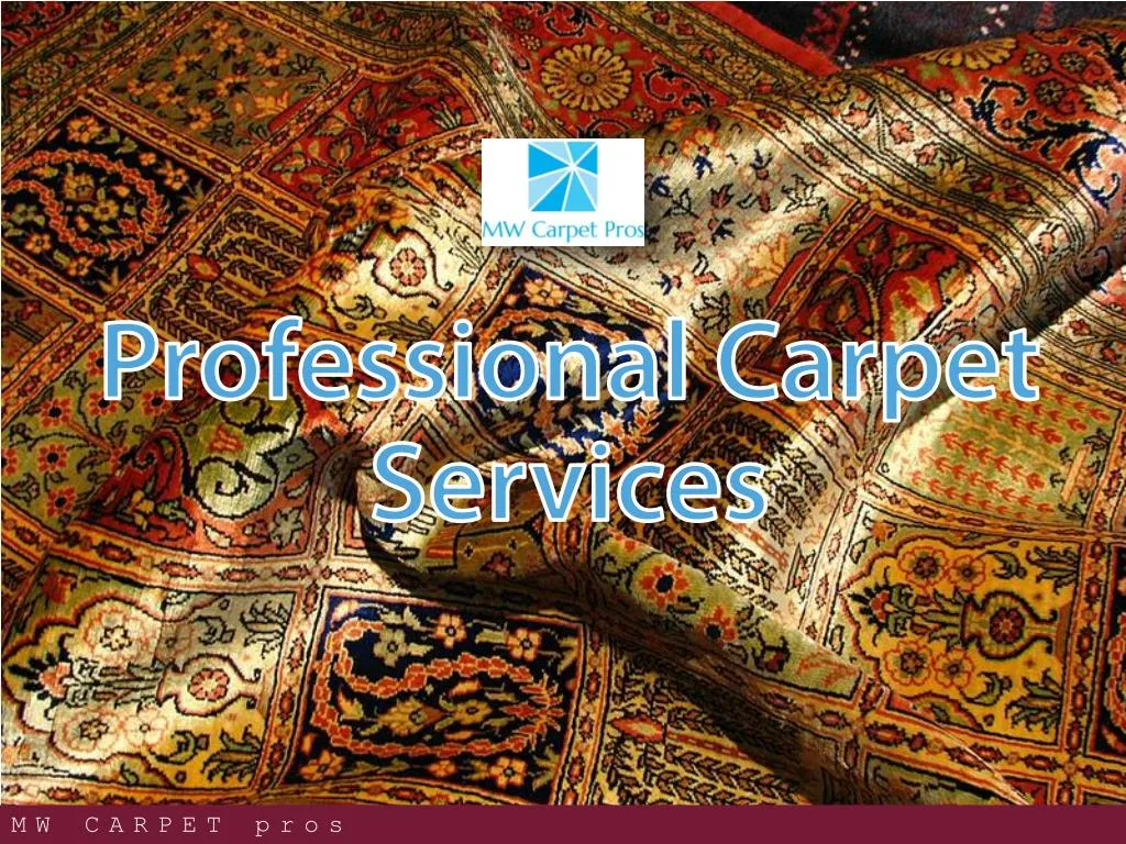 professional carpet services