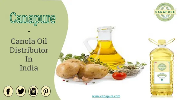 Canapure - Canola Oil Distributor in India