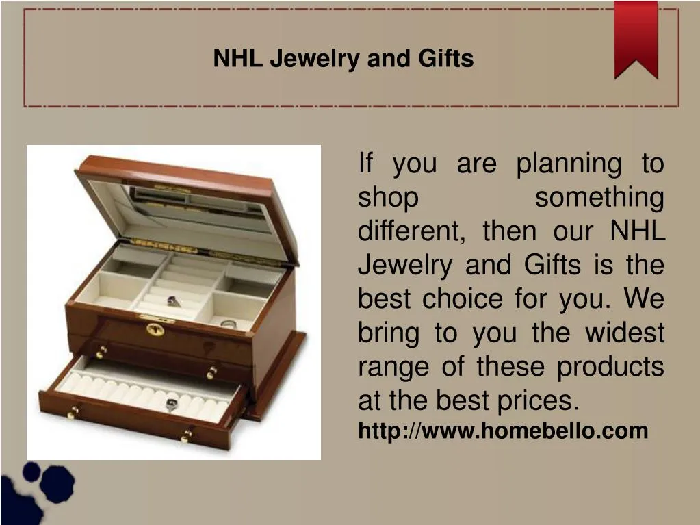 nhl jewelry and gifts