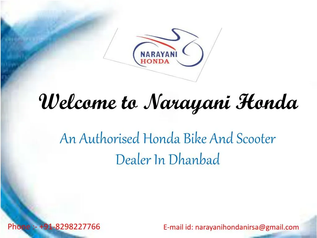 welcome to narayani honda