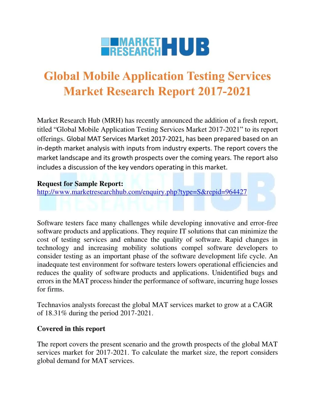 global mobile application testing services market