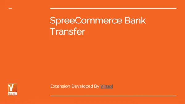 Bank Transfer Extension for Spree