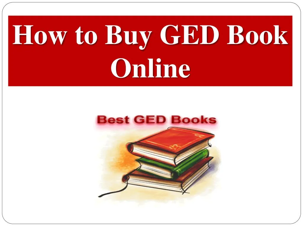 how to buy ged book online