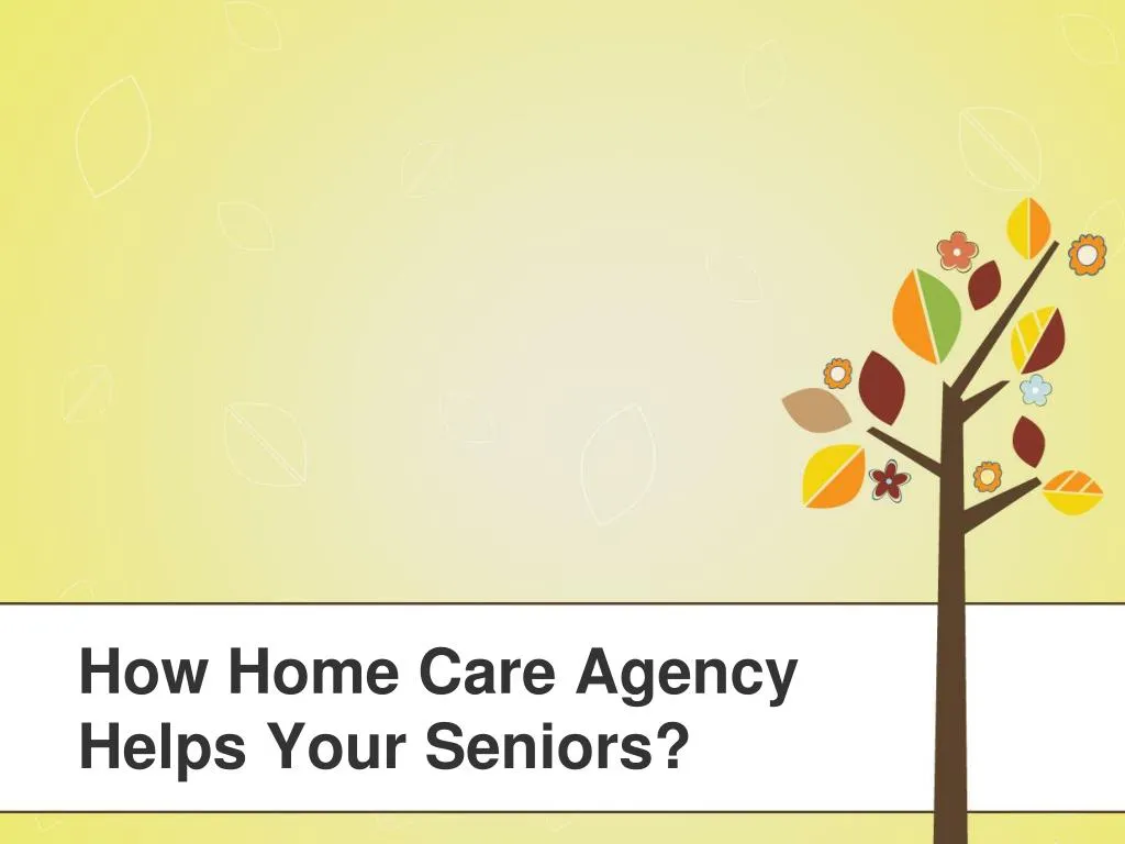 how home care agency helps your seniors