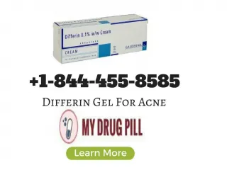 Differin Adapalene 0.1 Gel | Mydrugpill - slide 1