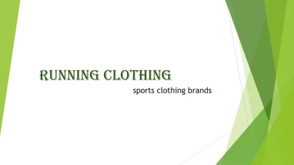 Online Sports Clothing Brands in USA