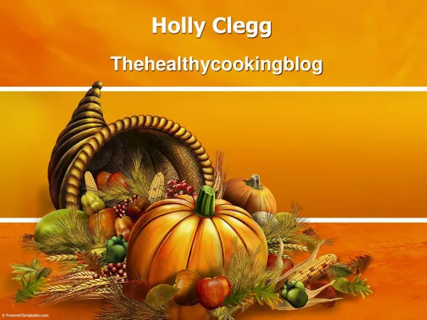 Holly Clegg - Thehealthycookingblog