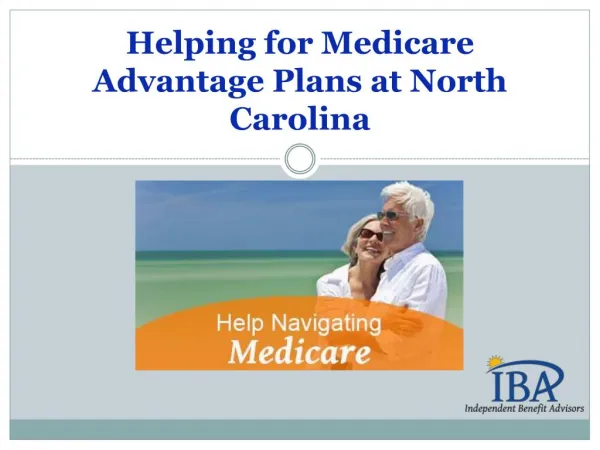 Helping for Medicare Advantage Plans in North Carolina