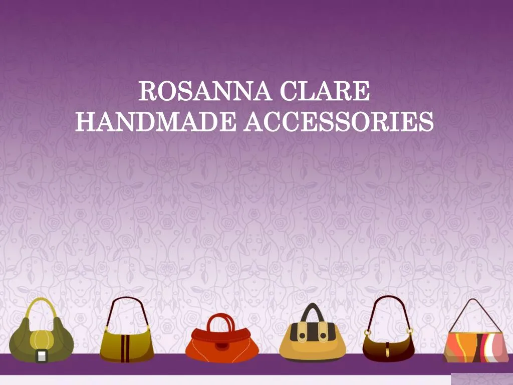 rosanna clare handmade accessories