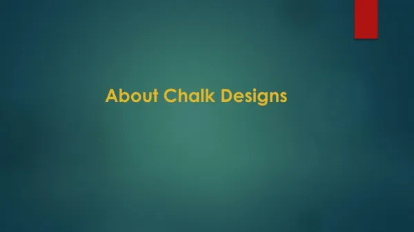 About Chalk Designs