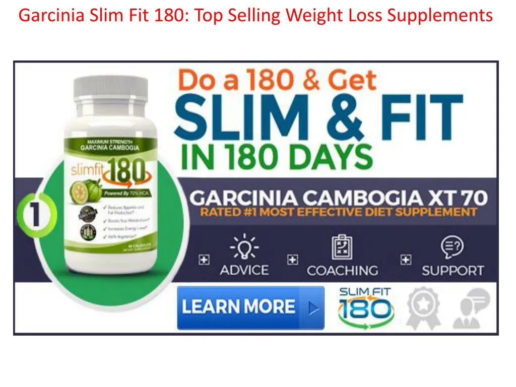 garcinia slim fit 180 top selling weight loss
