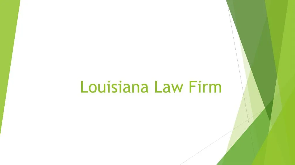 louisiana law firm