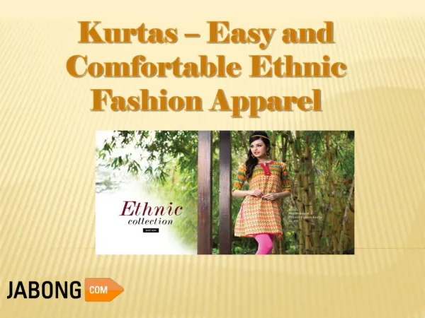 Kurtas – Easy and Comfortable Ethnic Fashion Apparel