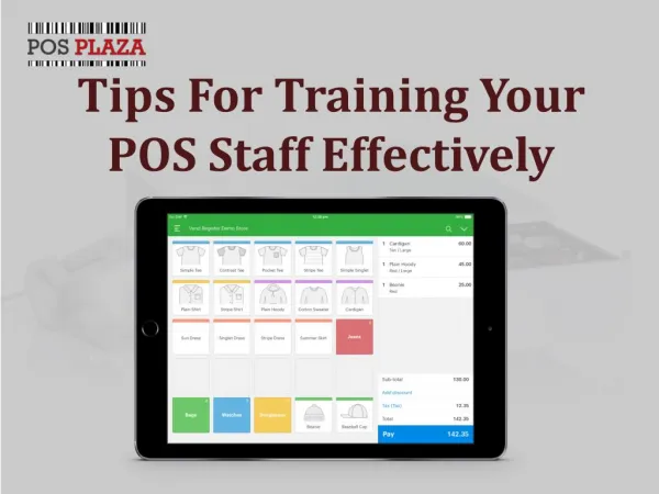 Tips For Training Your POS Staff Effectively