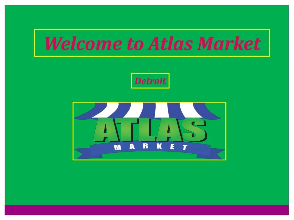 welcome to atlas market