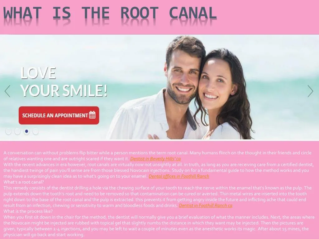 what is the root canal