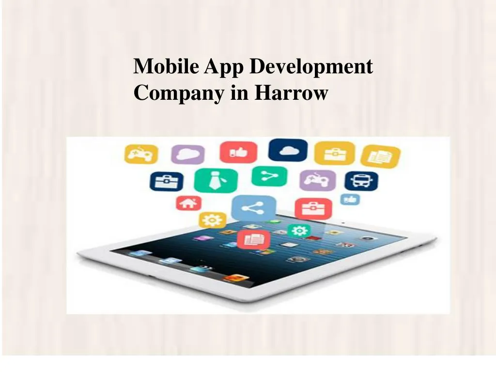 mobile app development company in harrow