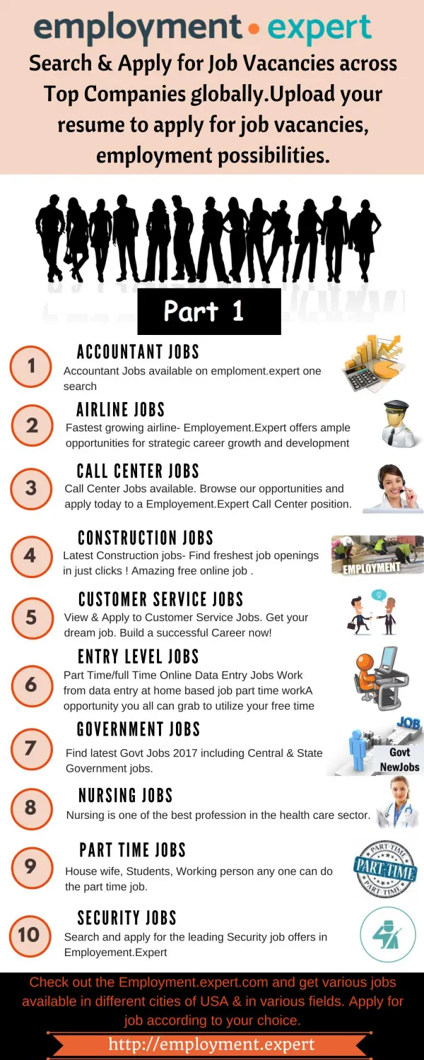 Job Vacancies in USA at Employment.Expert