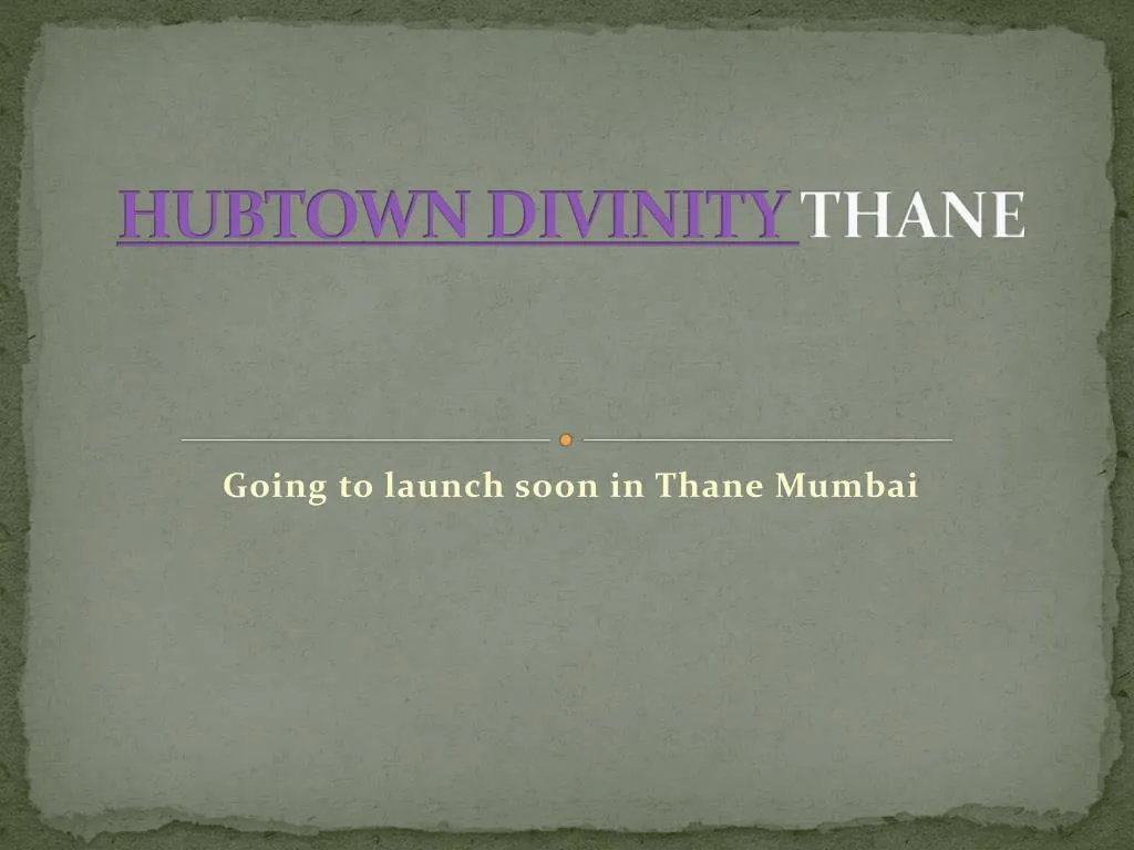 going to launch soon in thane mumbai