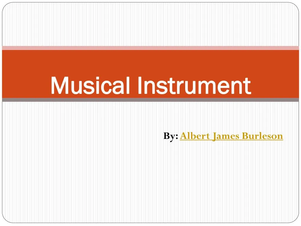 musical instrument