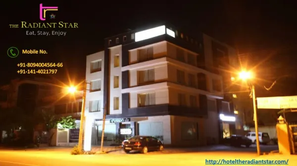 Best-Budget Hotel in Jaipur | Hotel The Radiant Star
