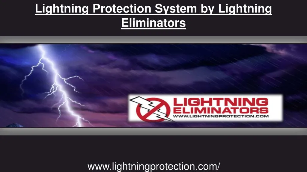 lightning protection system by lightning