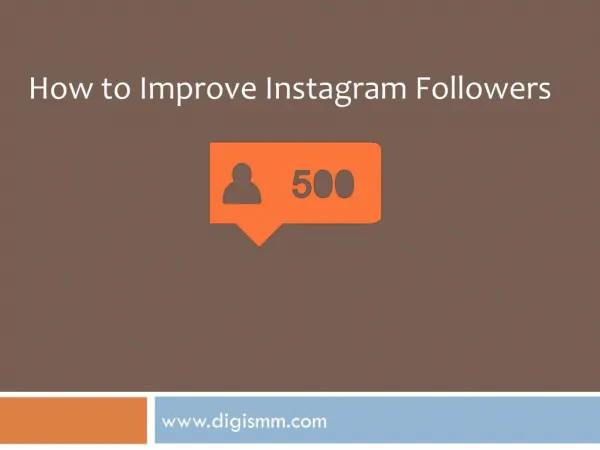 How to get more followers on instagram - www.digismm.com