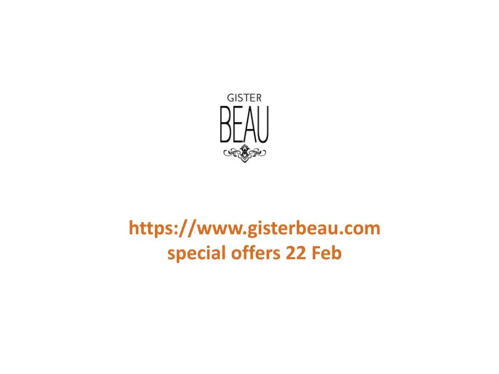 https www gisterbeau com special offers 22 feb