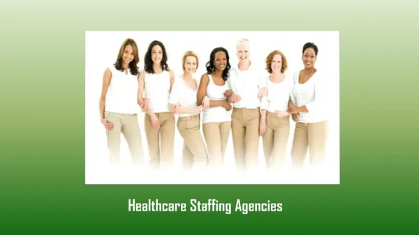 Healthcare Staffing Agencies