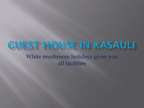 Budget Hotel in Kasauli