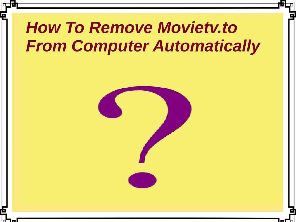 how to remove movietv to from computer