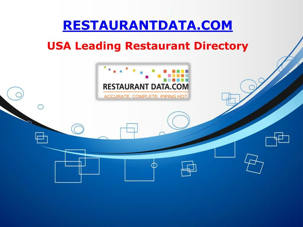 restaurantdata com usa leading restaurant directory